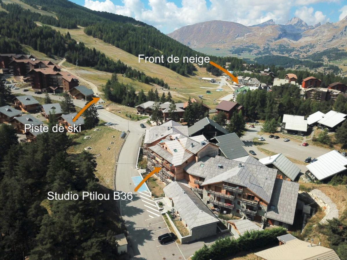 Studio Ptilou B36 2/4 Pers. Avec Vue Saint-Étienne-en-Dévoluy Exterior foto